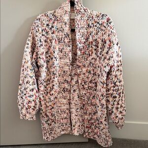 Anthropologie Multicolor Knit Cardigan